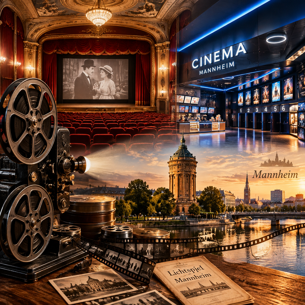 Die Geschichte der Kinos in Mannheim: Vom Stummfilm zum Multiplex